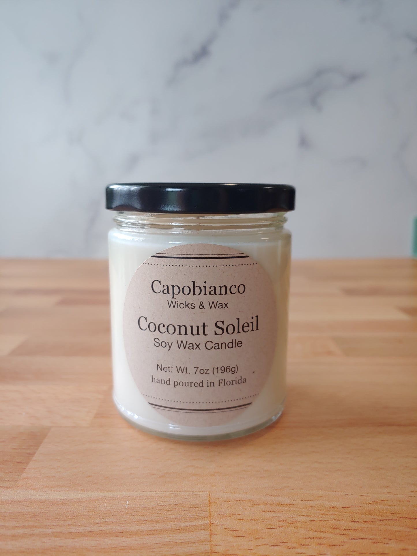 Coconut Soleil Soy Candle